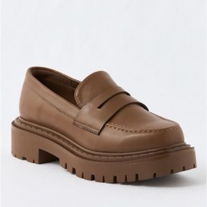 AE Chunky loafers- Brown